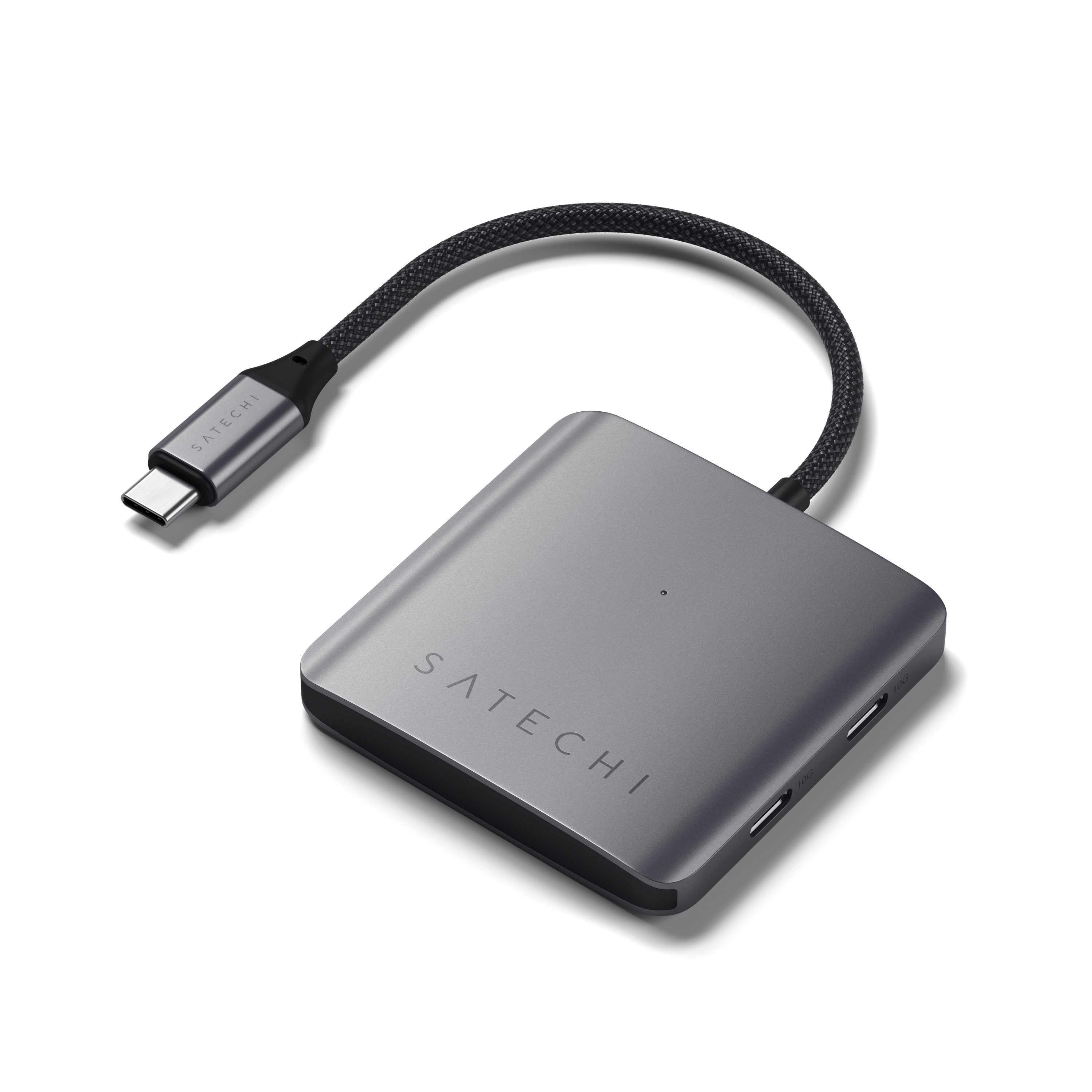 USB-C Hub SATECHI 4-Port s PD - Space Gray-0