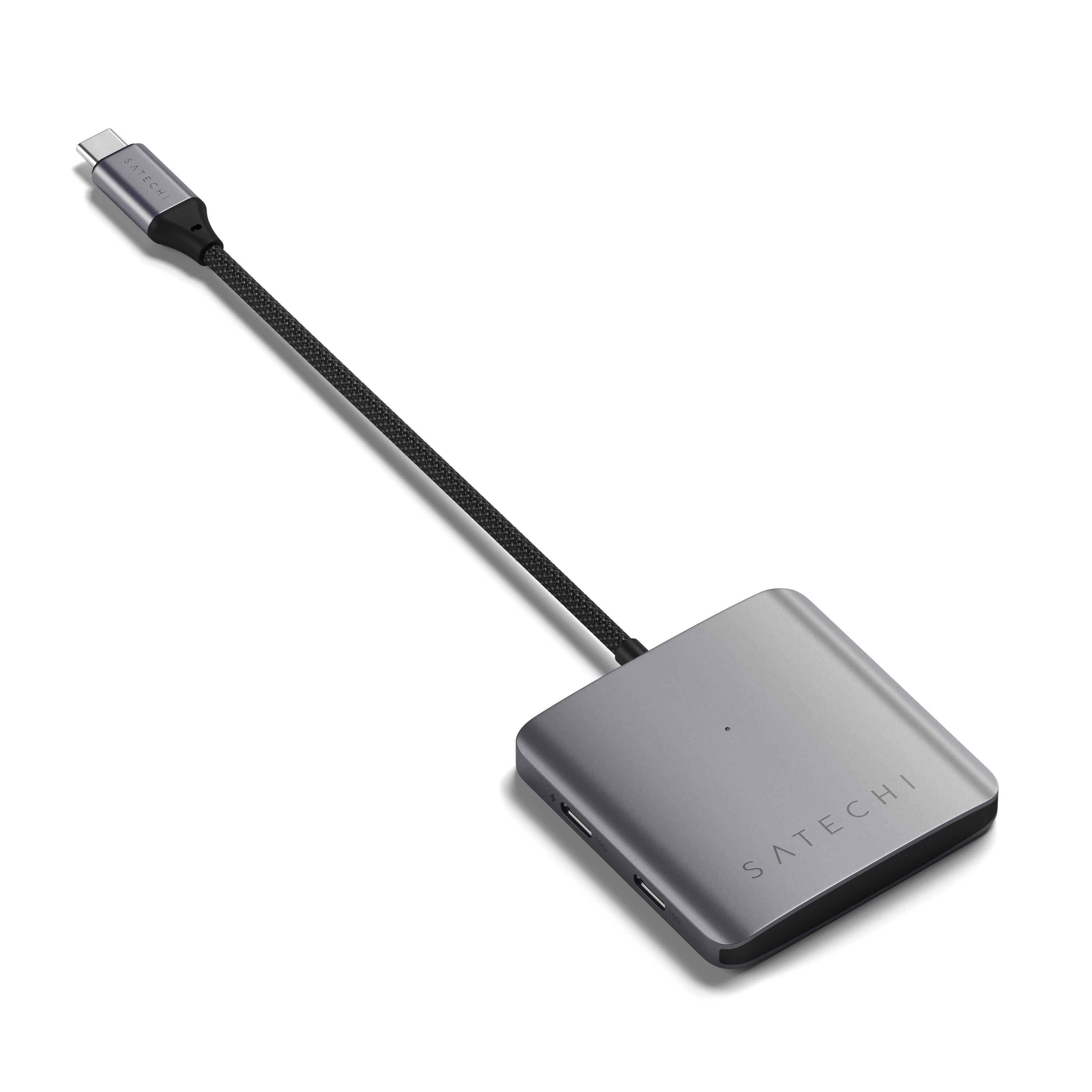 USB-C Hub SATECHI 4-Port s PD - Space Gray-8