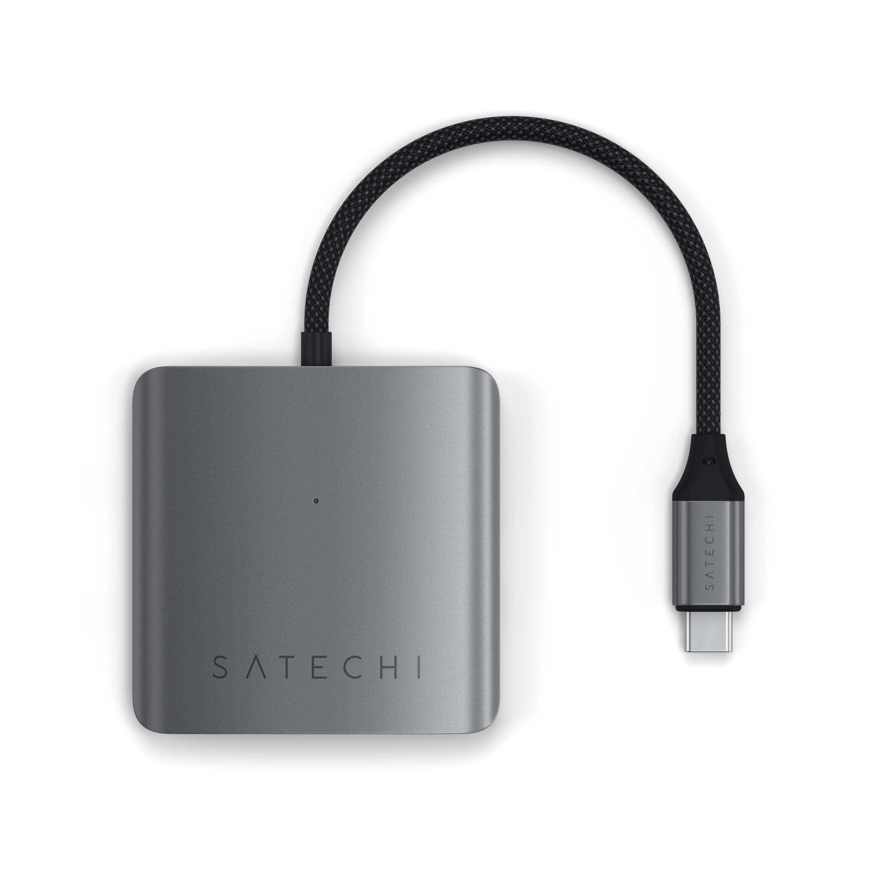 USB-C Hub SATECHI 4-Port s PD - Space Gray-9