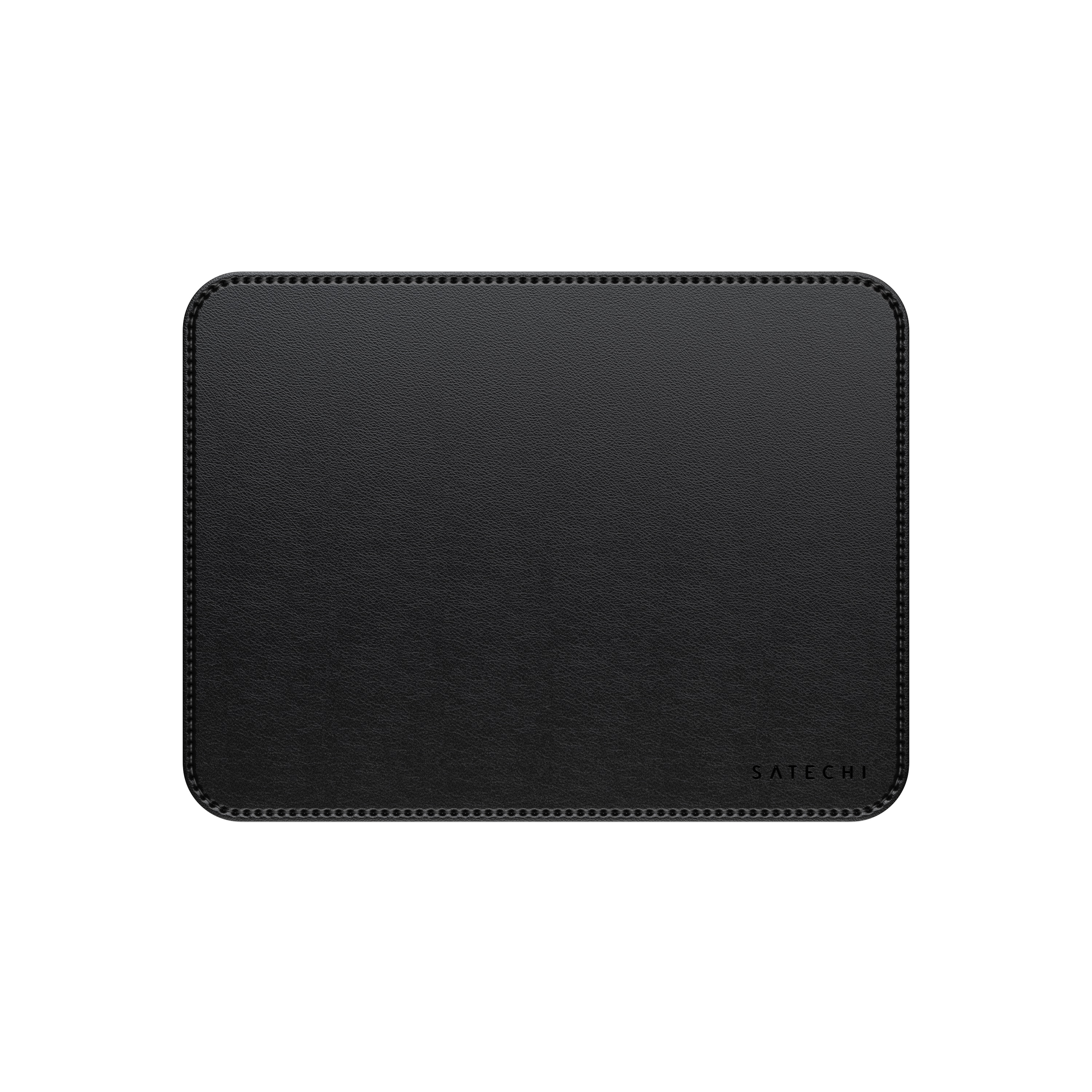 Podloga za miš SATECHI Vegan-Leather Premium - Crna-1