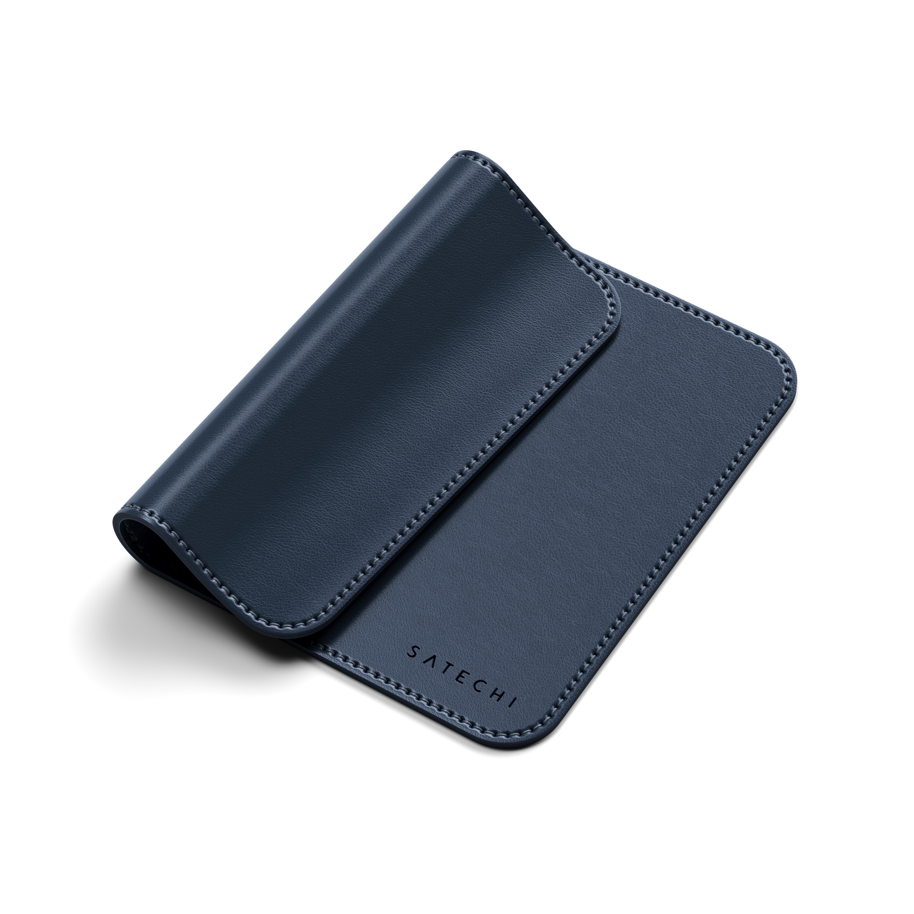 Podloga za miš SATECHI Vegan-Leather Premium - Plava-4