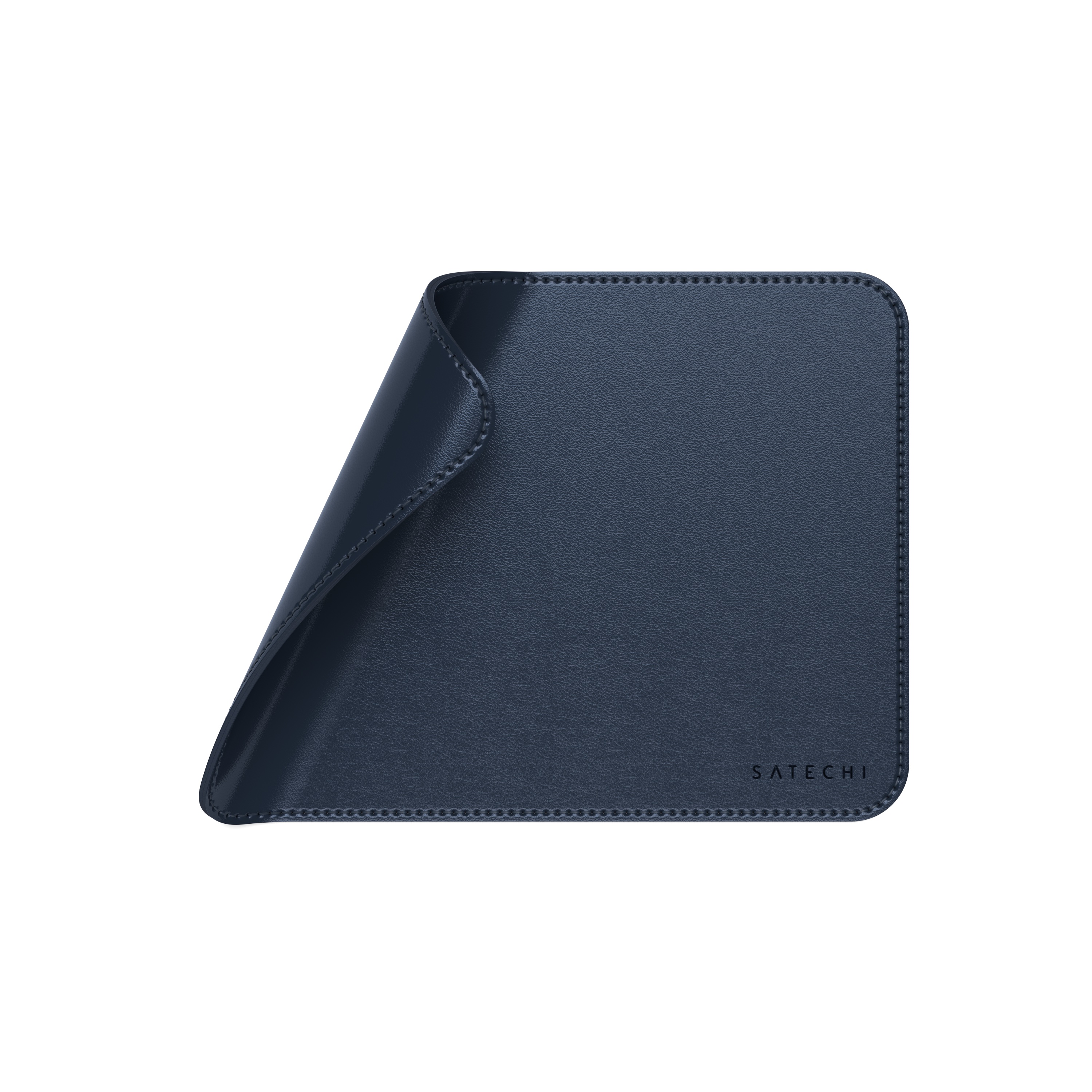 Podloga za miš SATECHI Vegan-Leather Premium - Plava-5