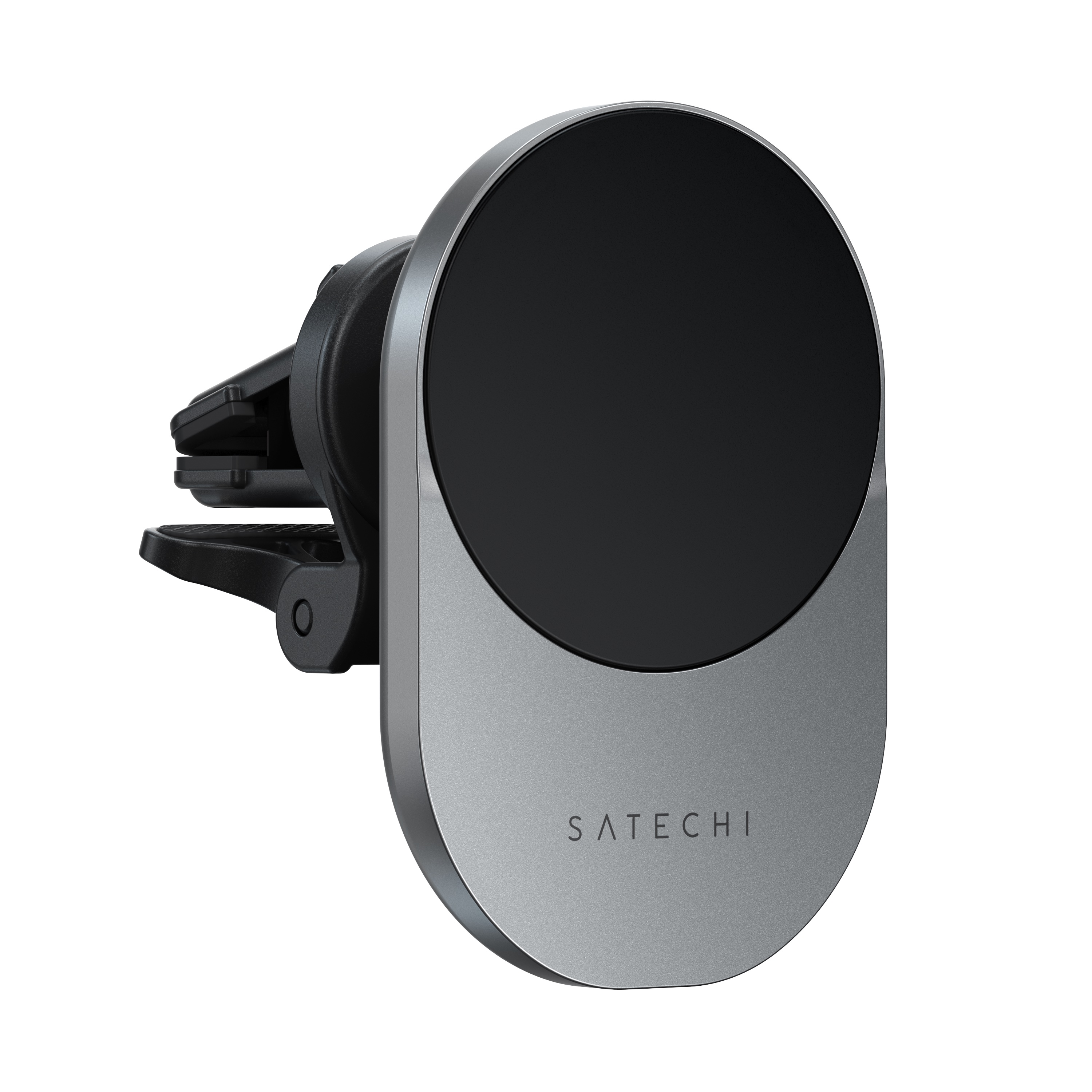 Bežični punjač za auto SATECHI Qi2 - Space Gray-0