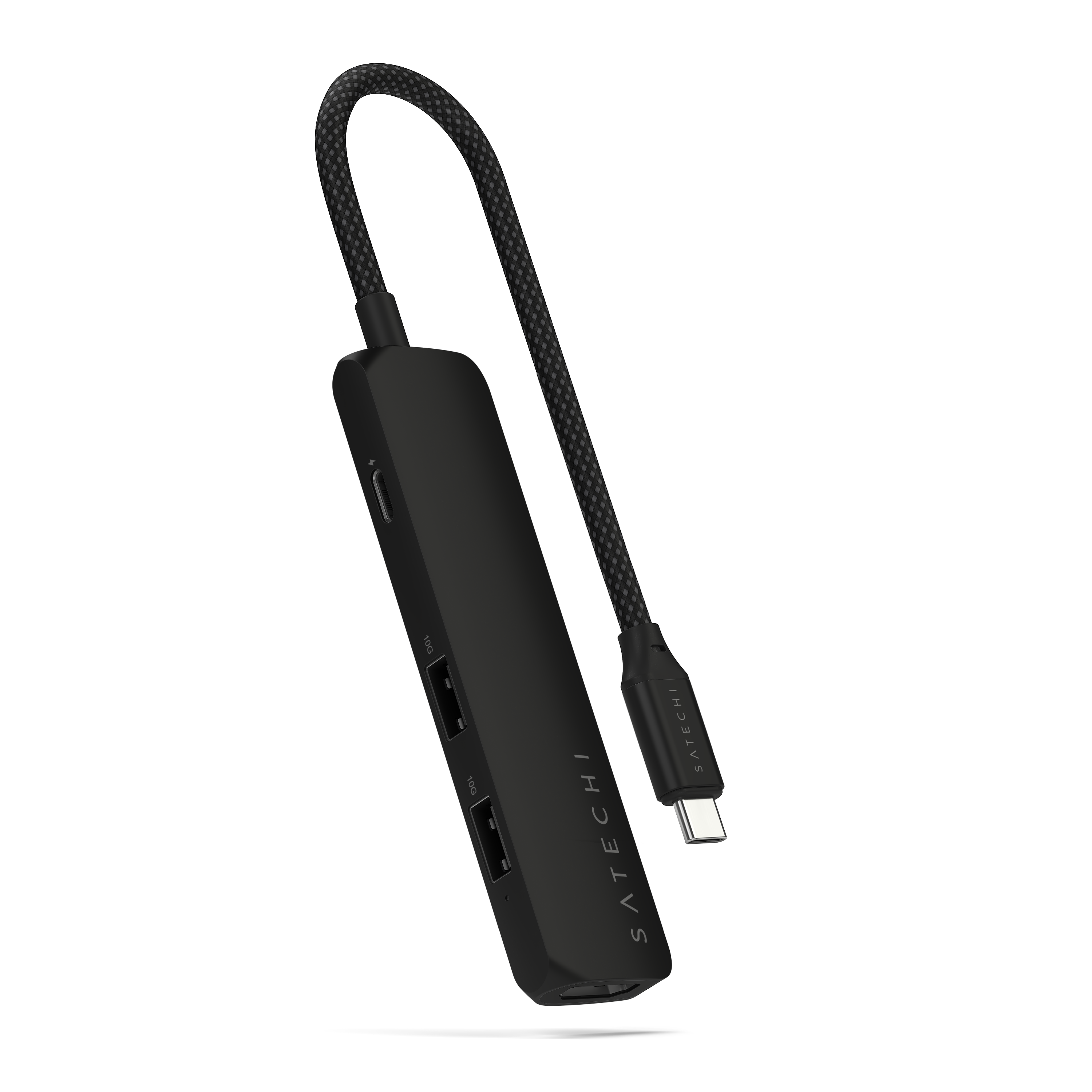 USB-C Multiport Adapter SATECHI 4-in-1 Slim 4K - Crni-0