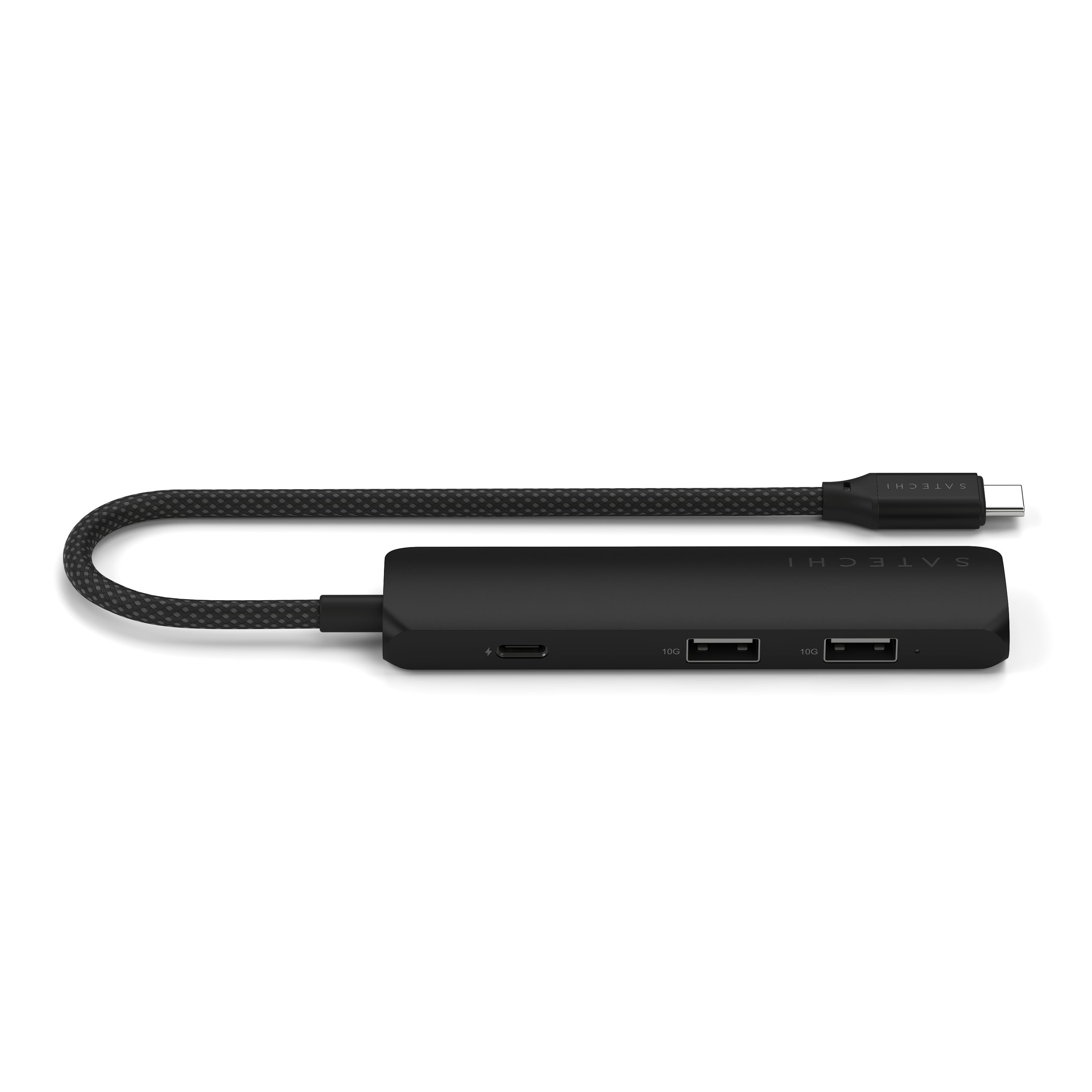 USB-C Multiport Adapter SATECHI 4-in-1 Slim 4K - Crni-3