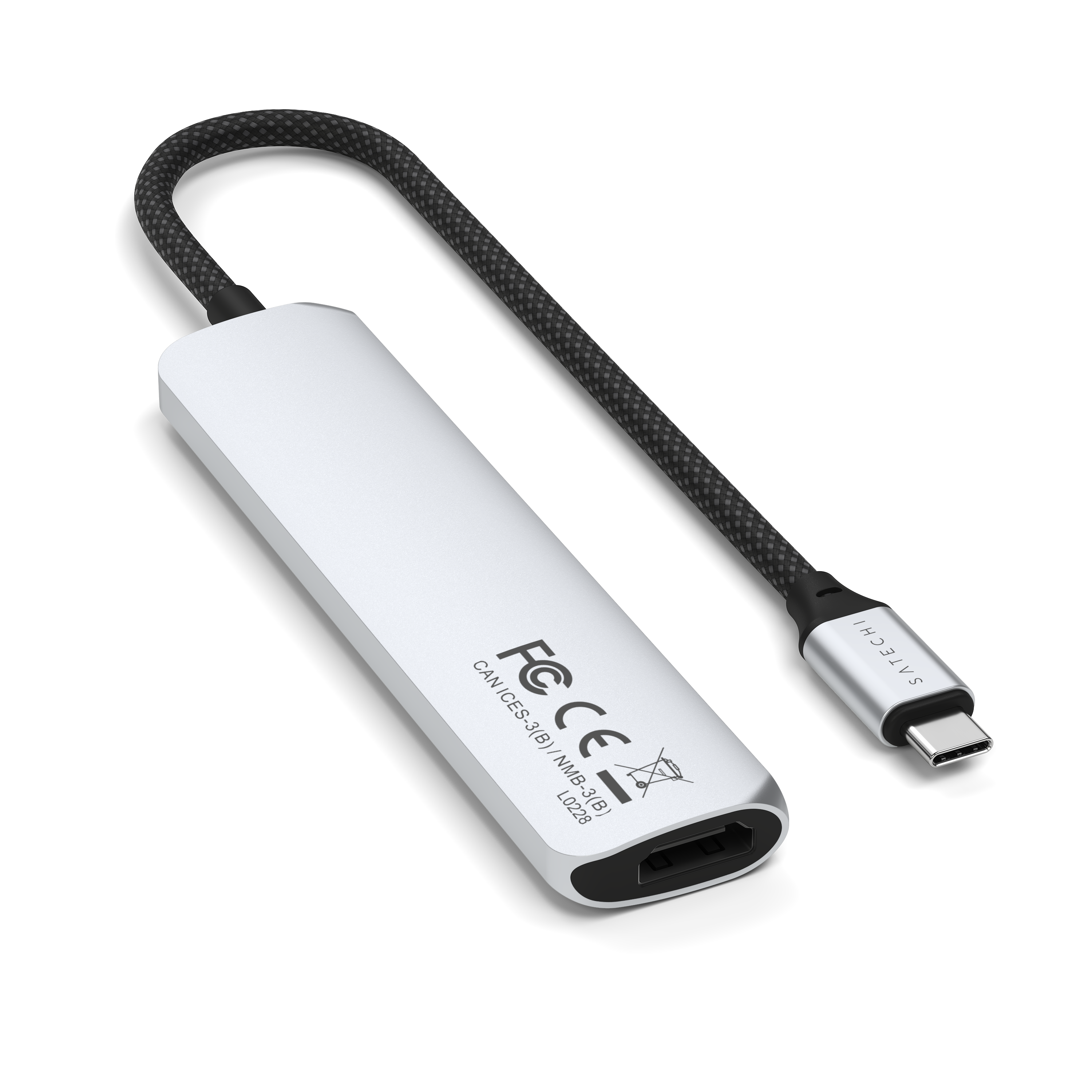 USB-C Multiport Adapter SATECHI 6-in-1 - Srebrni-7
