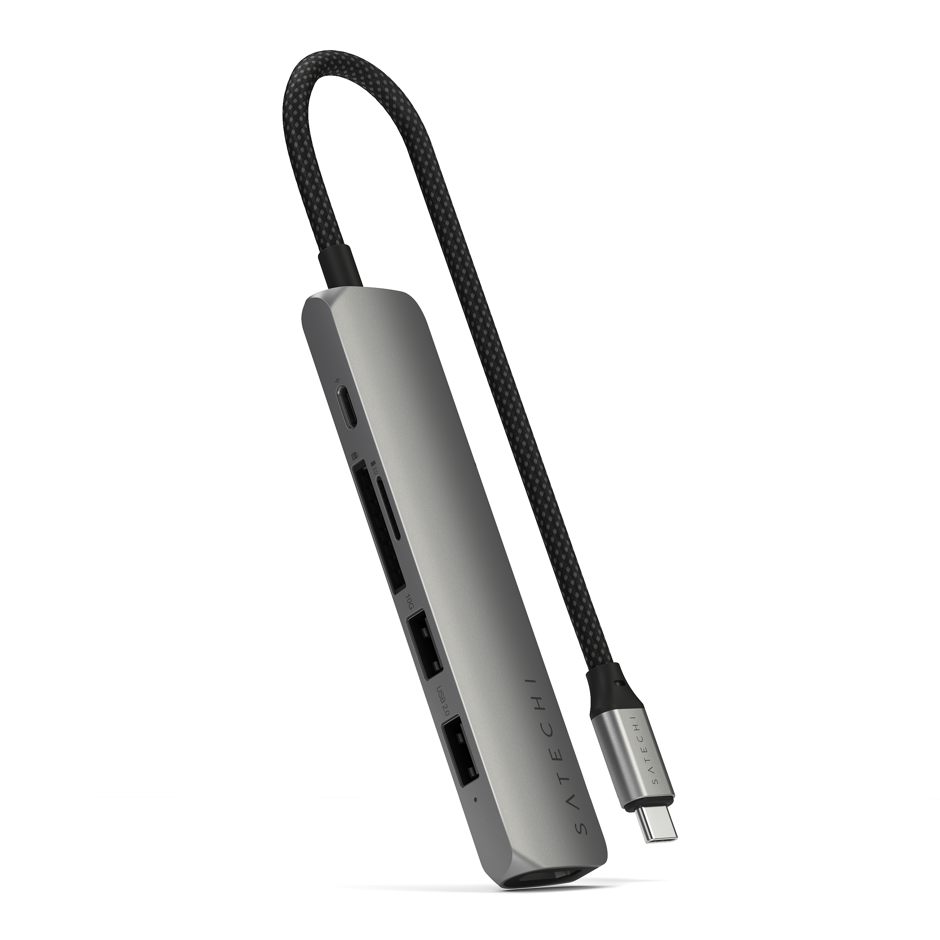 USB-C Multiport Adapter SATECHI 6-in-1 - Space Grey