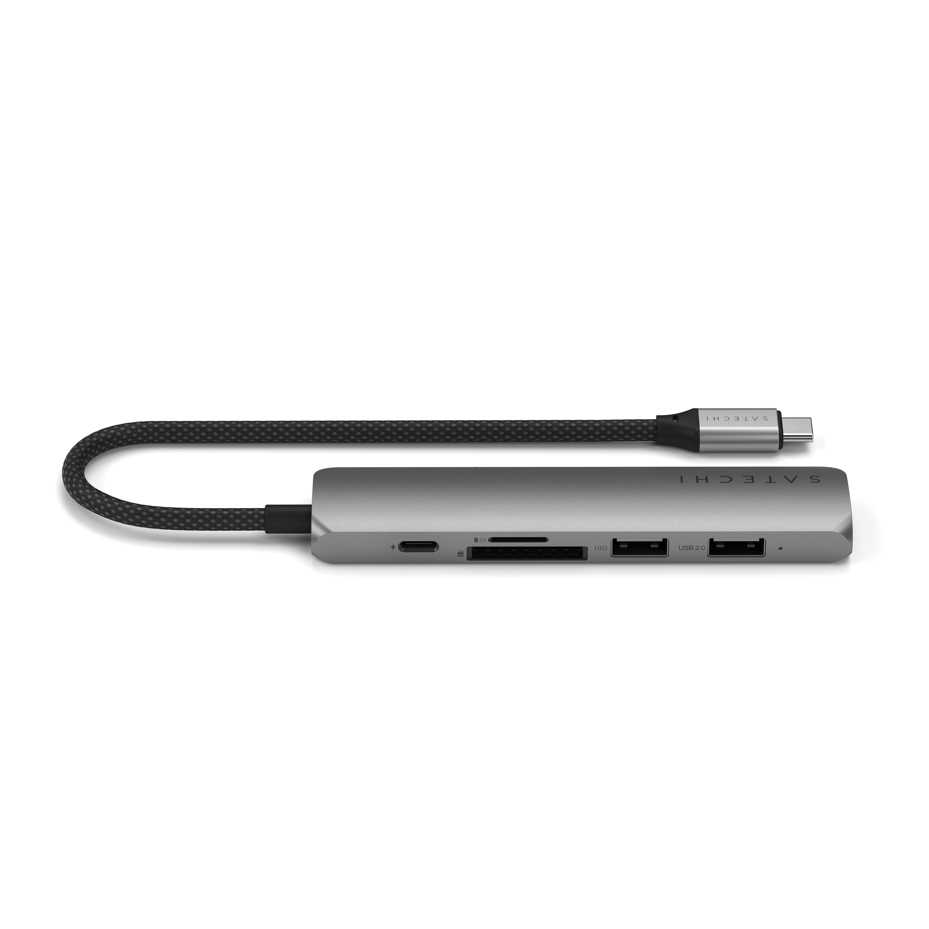 USB-C Multiport Adapter SATECHI 6-in-1 - Space Grey-2