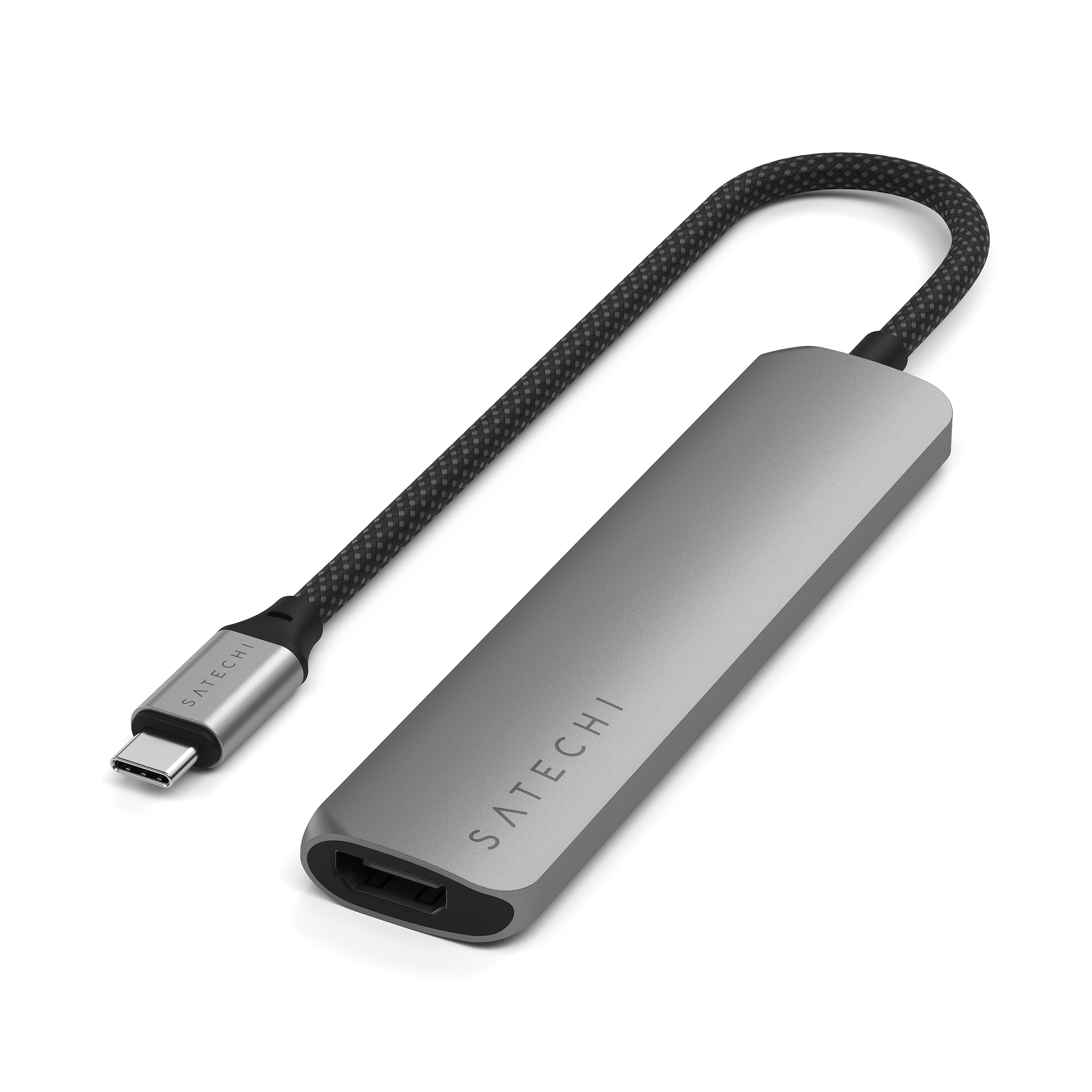 USB-C Multiport Adapter SATECHI 6-in-1 - Space Grey-7
