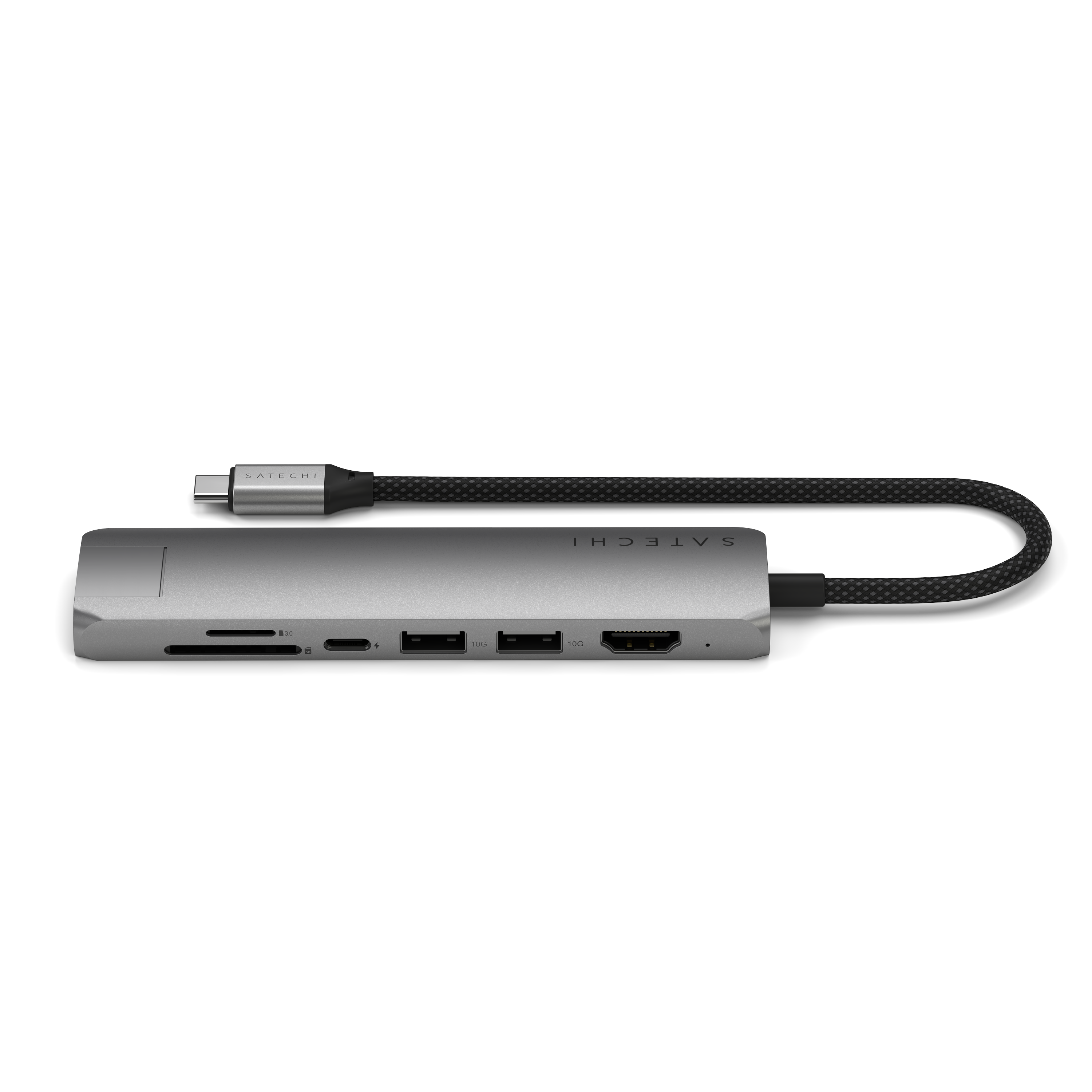 Adapter SATECHI 7-in-1 USB-C Slim Multiport s Ethernetom - Space Grey-5