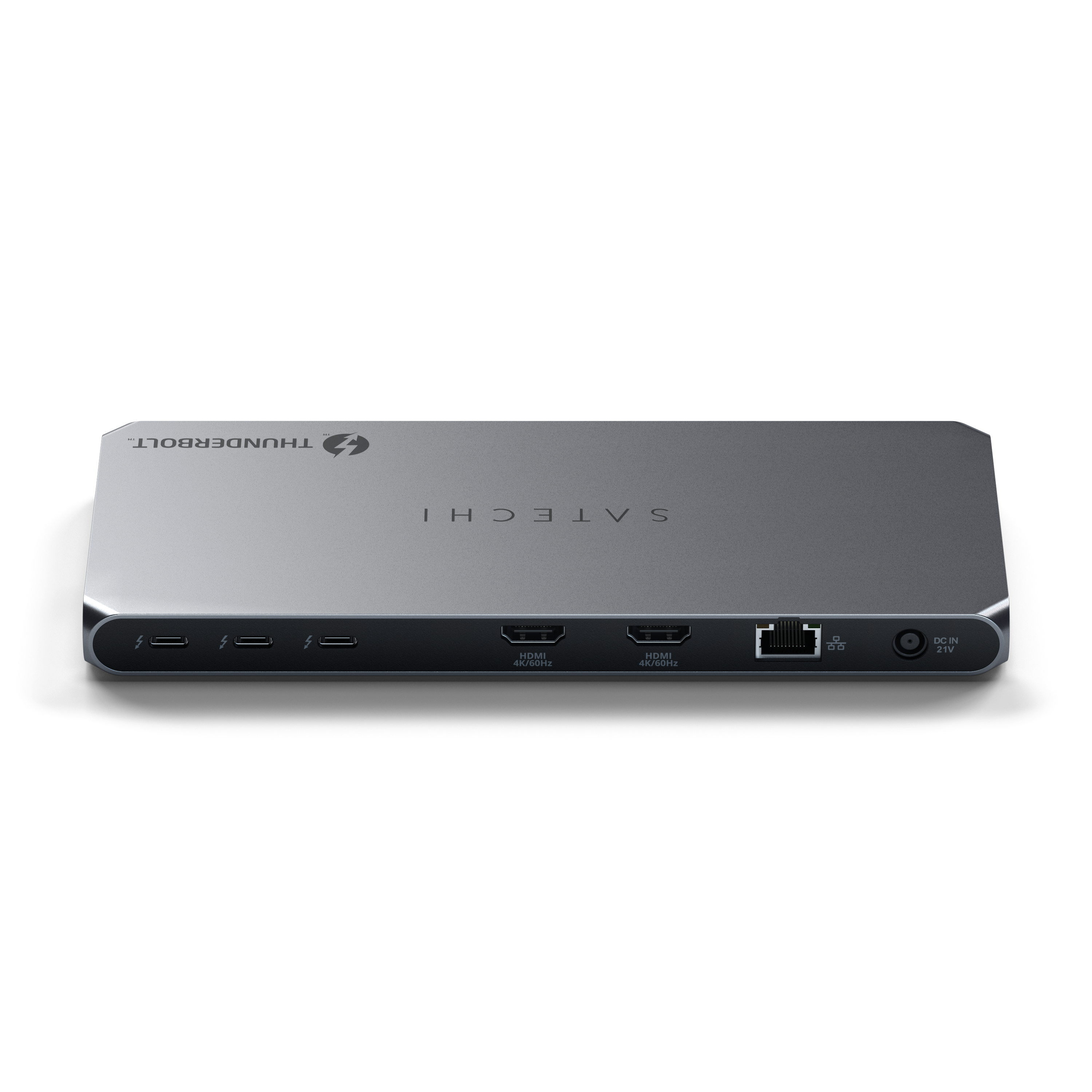 Satechi Thunderbolt 4 Multi-Display Docking Station - EU - Space Grey-4