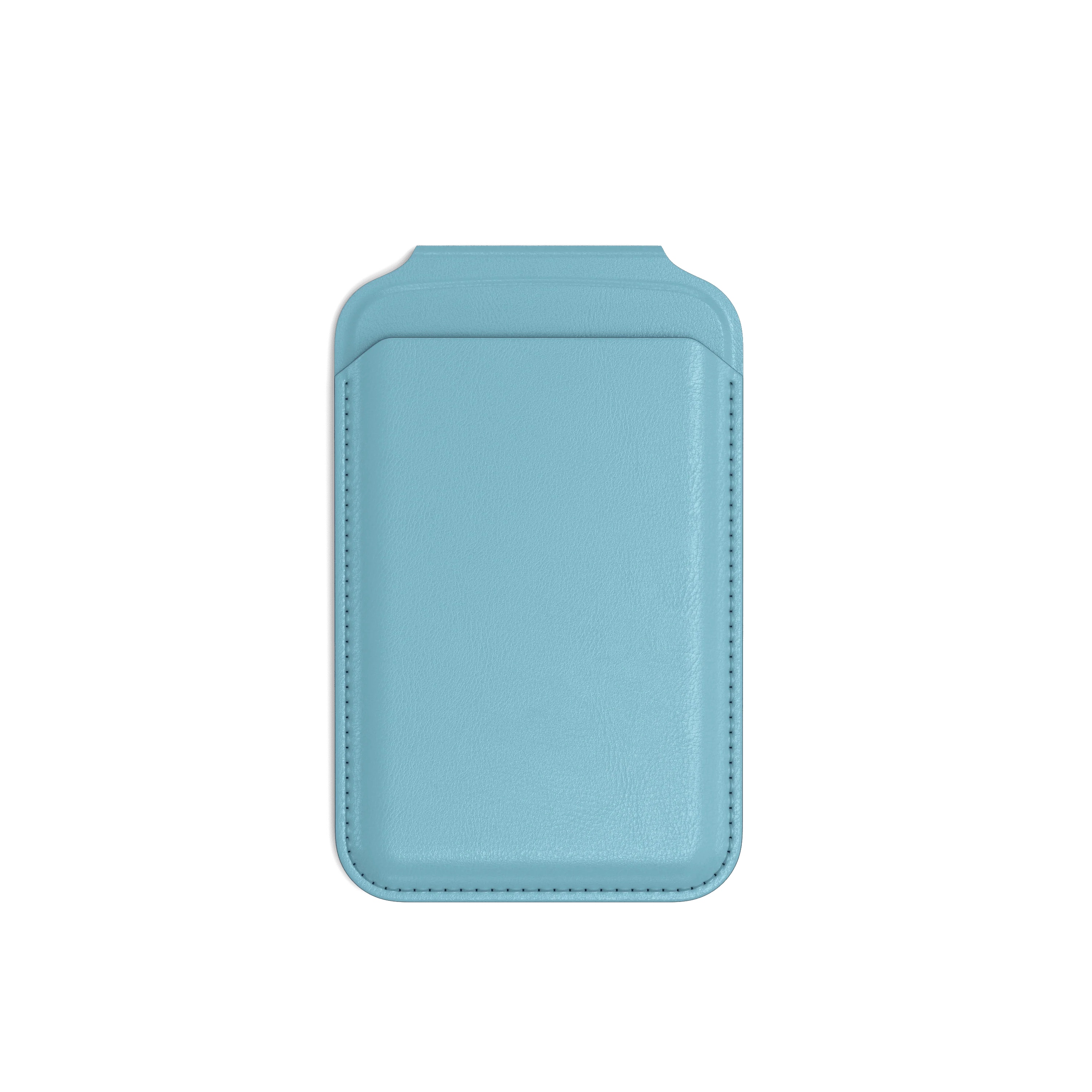 SATECHI Vegan-Leather Magnetic Wallet Stand, Magsafe Compatible - Svijetlo plava-3