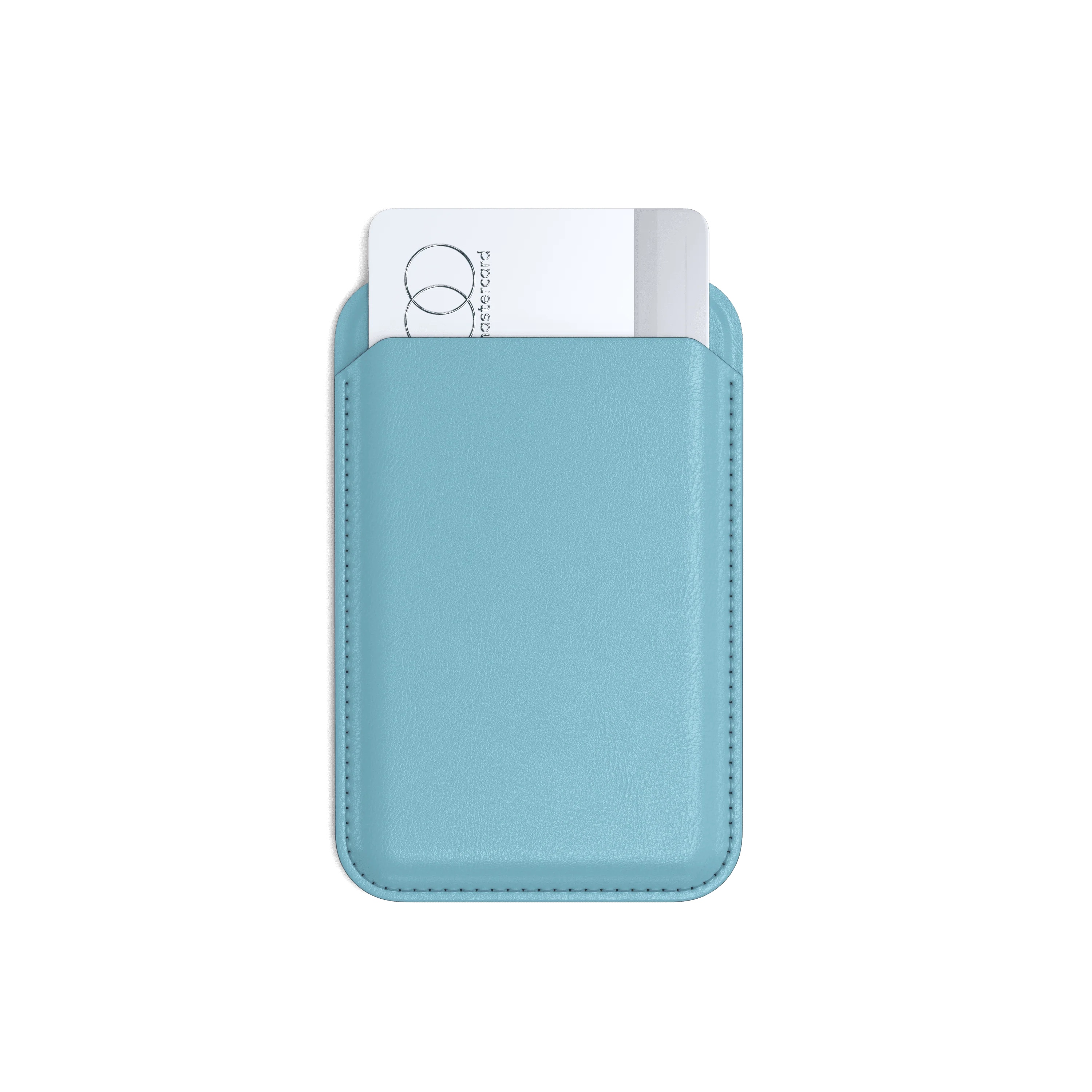 SATECHI Vegan-Leather Magnetic Wallet Stand, Magsafe Compatible - Svijetlo plava-1