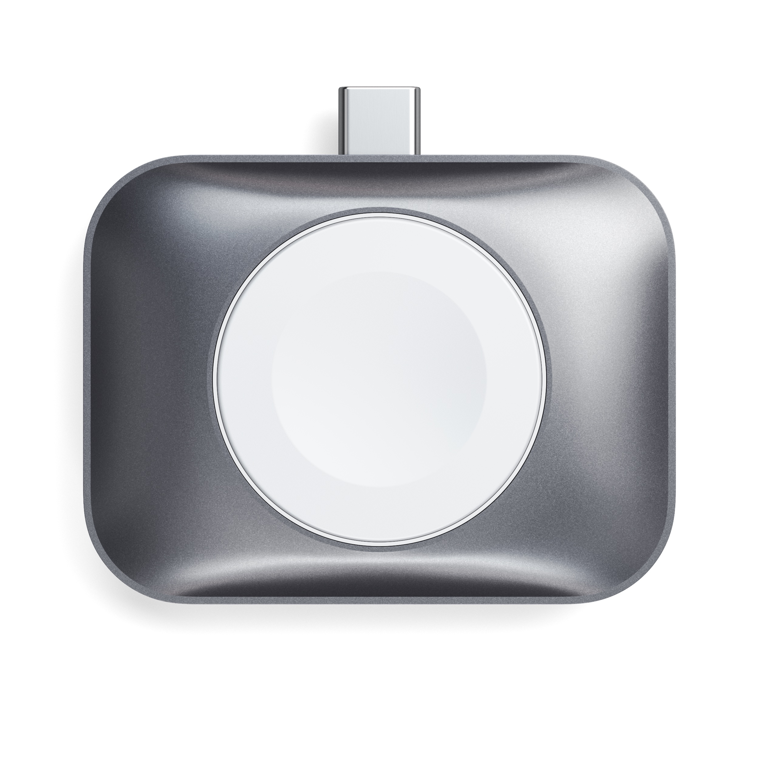 Bežična punjačka stanica SATECHI USB-C 2 u 1 za Apple Watch i AirPods - Srebrna-7