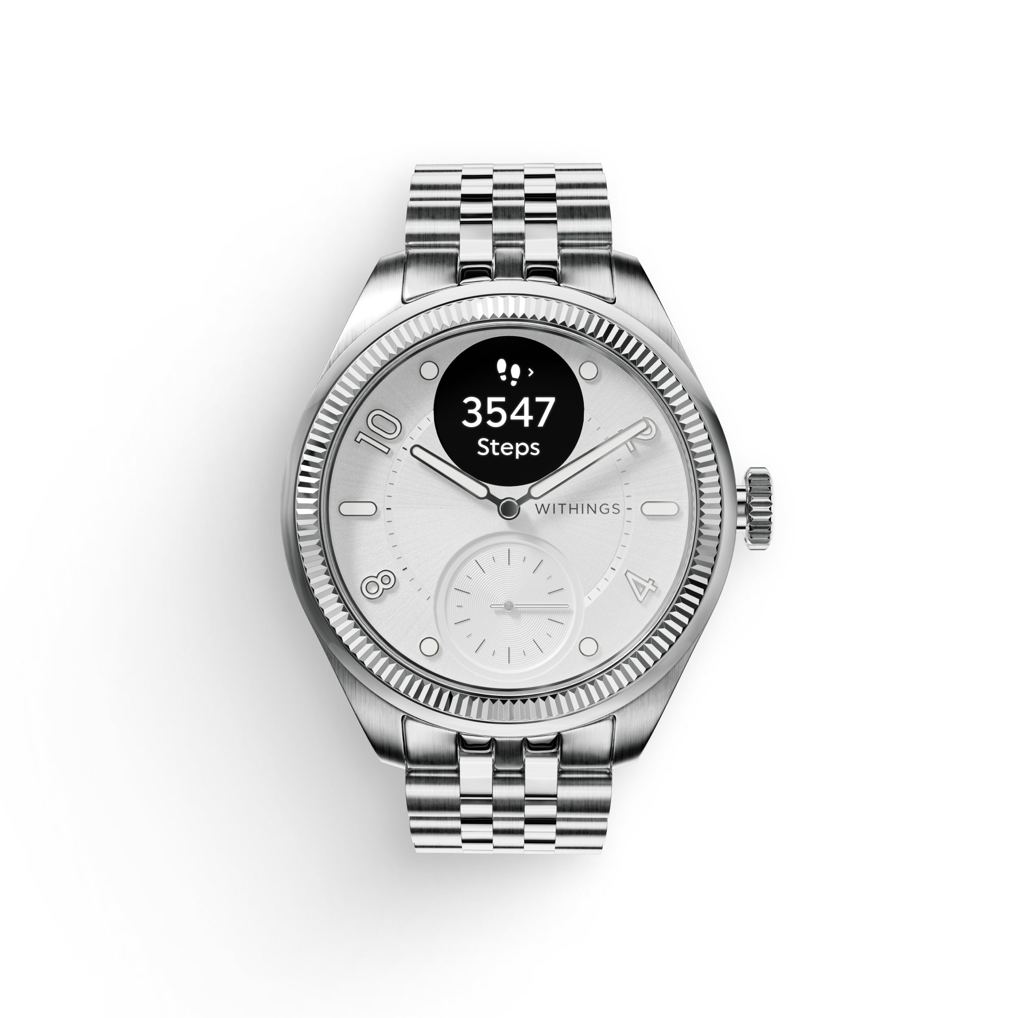 Pametni sat WITHINGS ScanWatch Nova Brilliant 39mm Titanium Silver-0