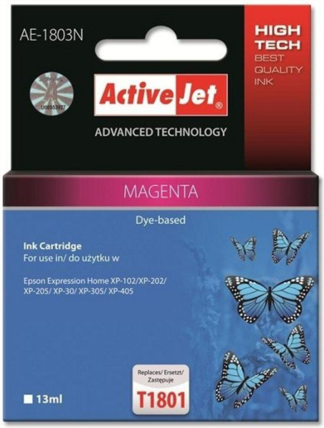 Tinta ActiveJet Epson T1803 (magenta)-0