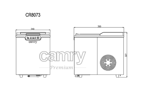 Ledomat CAMRY CR8073-5