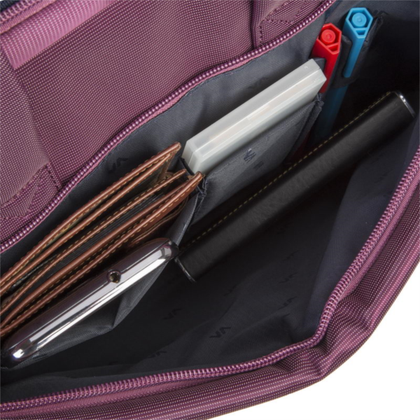 Torba za prijenosno računalo RivaCase ljubičasta 15.6"-4