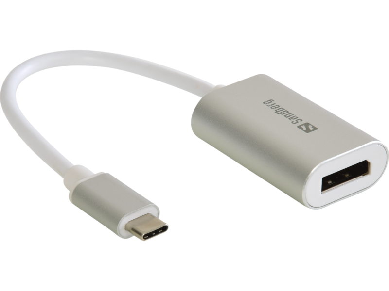 Adapter s USB-C na DisplayPort Sandberg-0