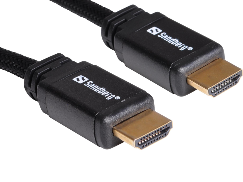 HDMI 2.0 4k kabel SANDBERG, 2m (za Blu-Ray uređaje, igraće konzole, TV s HDMI priključkom)-0