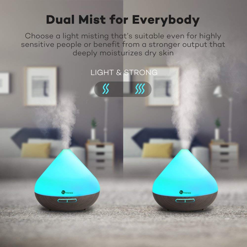 Difuzor ulja TaoTronics (TT-AD002, kava)-0