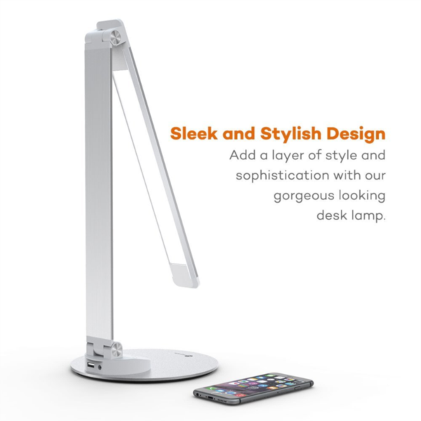 Lampa TaoTronics TT-DL19 Minimalist LED stolna srebrna boja-2