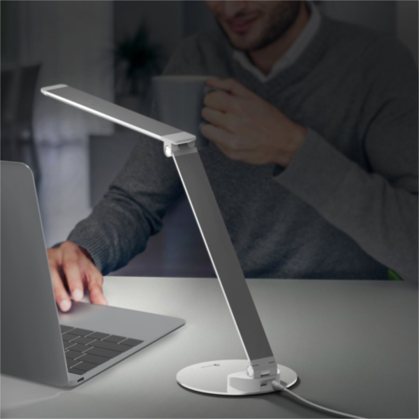 Lampa TaoTronics TT-DL19 Minimalist LED stolna srebrna boja-6