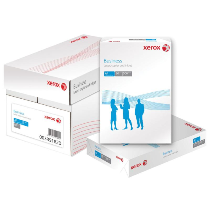 Papir XEROX BUSINESS PLUS A4 (80gsm, 5 paketa / 2500 listova)-1