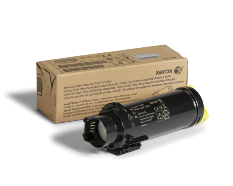 Xerox yellow toner for Phaser 6510 / Workcentre 6515, 1k