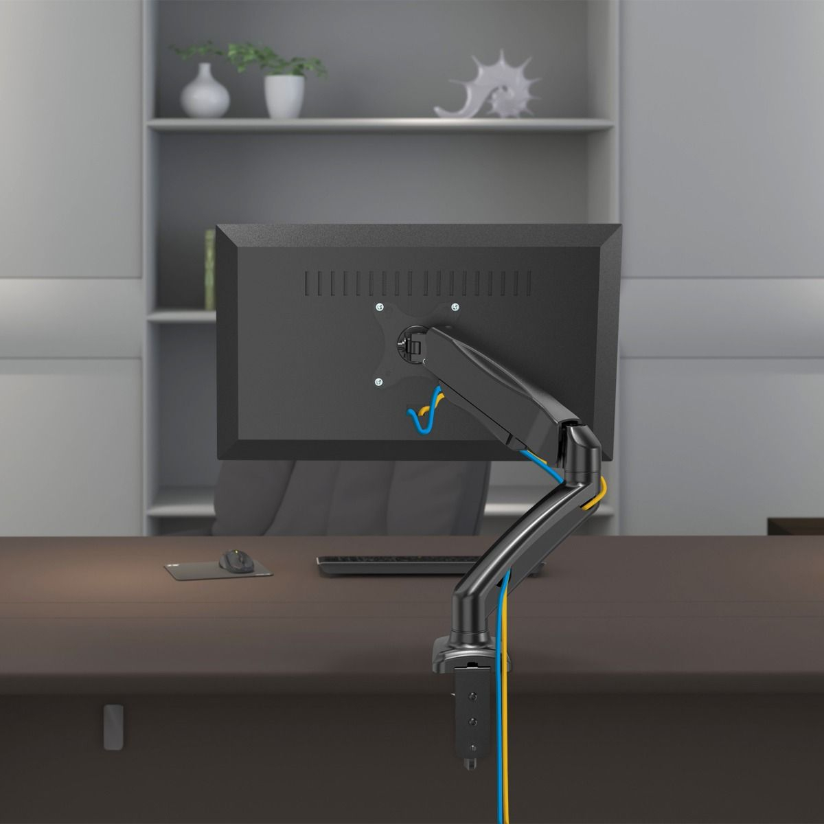 Nosač za monitor VONHAUS (stolni/jednostruki, 17-32", plinska opruga)-10
