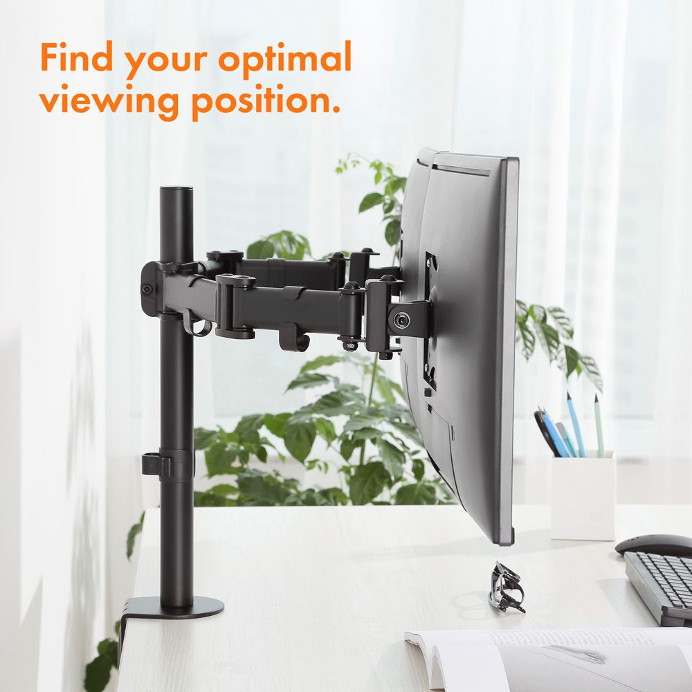 Dvostruki stolni nosač za dva monitora VONHAUS (13 - 32'')-6