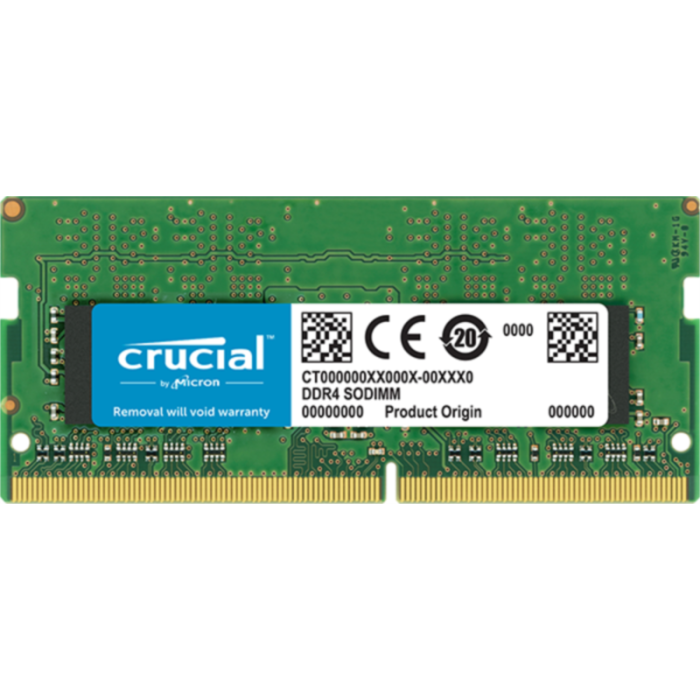 RAM CRUCIAL (4 GB, DDR4-2400, SODIMM, PC4-19200, CL17, 1.2V)-1