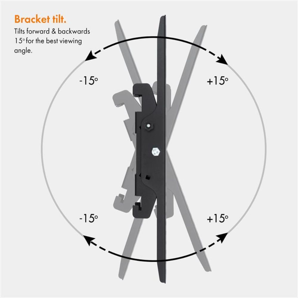 Nosač za TV zidni VONHAUS (32"- 70'', do 75kg, nagib -15 °+15)-3
