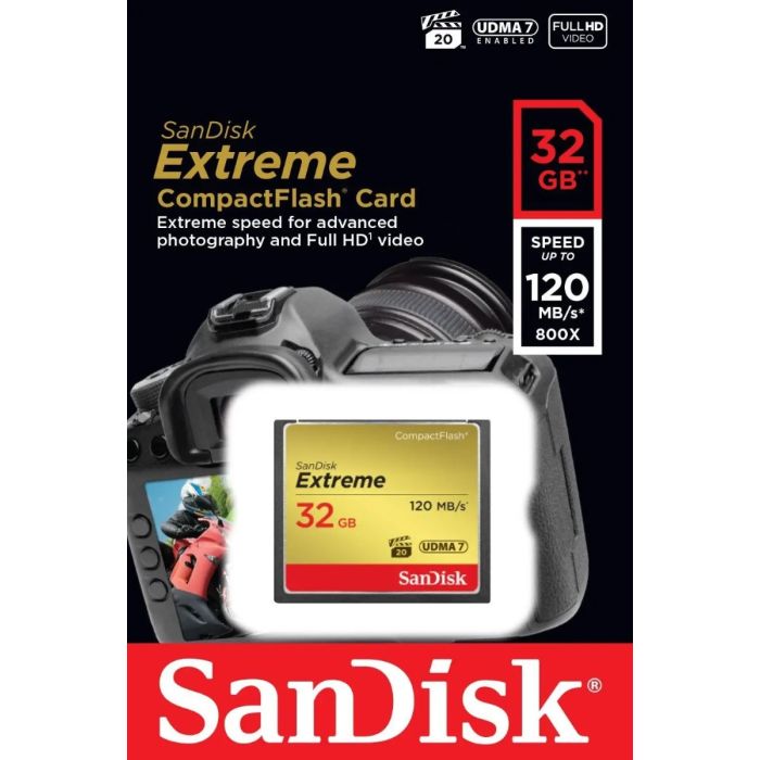 Kartica Compact Flash Extreme SanDisk 32 GB-3