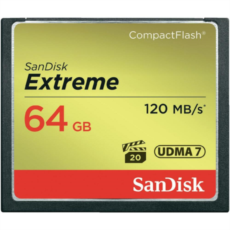 Memorijska kartica Compact Flash Extreme UDMA7 SanDisk 64 GB