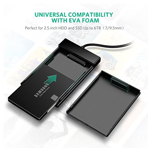 Kućište za HDD UGREEN 2.5'' USB 3.0 on SATA - maksimalni kapacitet 6 TB-2