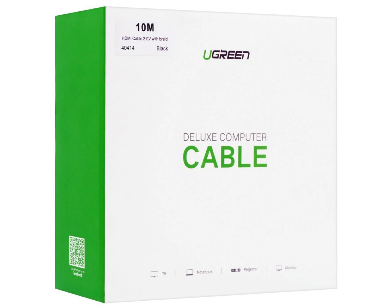 Kabel HDMI UGREEN (10 m, M na M, v1.4)-1