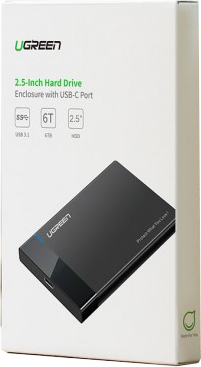 Kućište za HDD UGREEN (s USB-C ulazom, 2.5'') crna-1