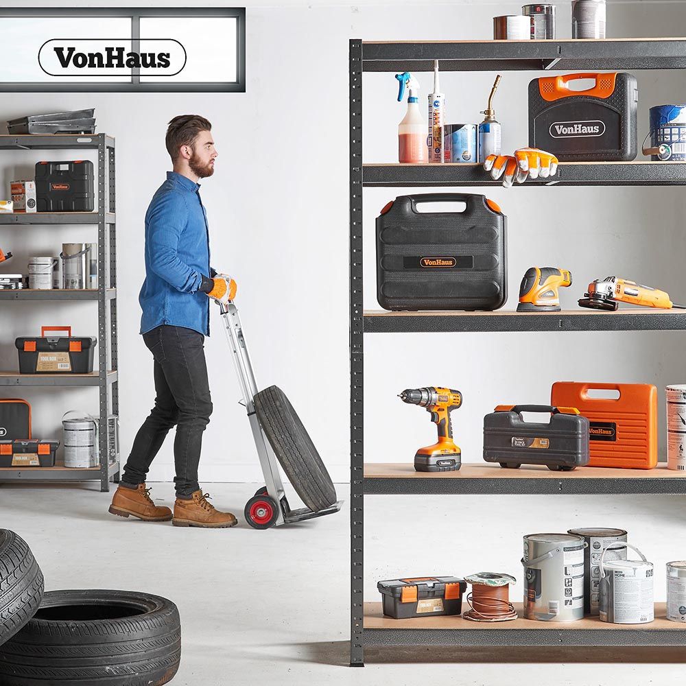 Polični regal VONHAUS Extra Wide (s 5 podesivih polica, 1.8m)-6