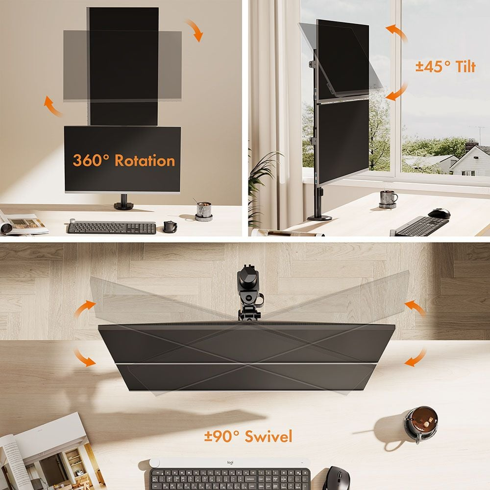 VONHAUS double table top up to 32 '' vertical-3