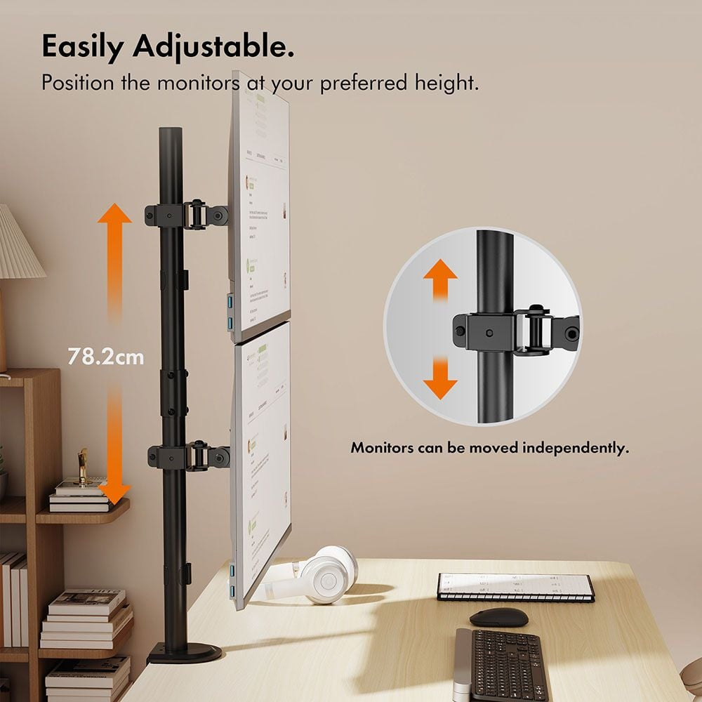 VONHAUS double table top up to 32 '' vertical-2