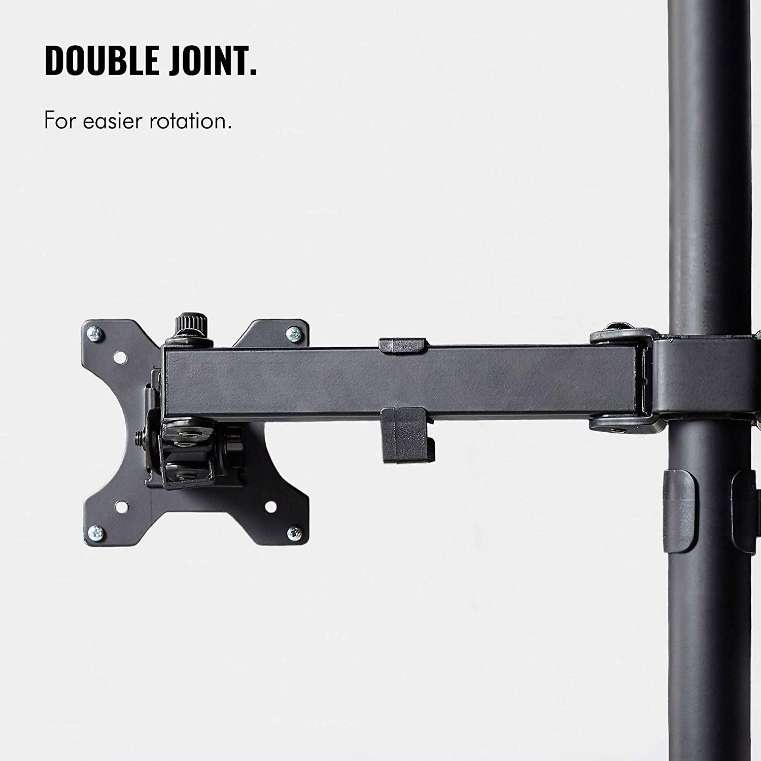 Stolni nosač VONHAUS 4 monitora (do 32", VESA 75x75 ili 100x100, max. težina 8 kg, nagib +45° do -45°, rotacija +90° do -90°, rotacija 360°)-0