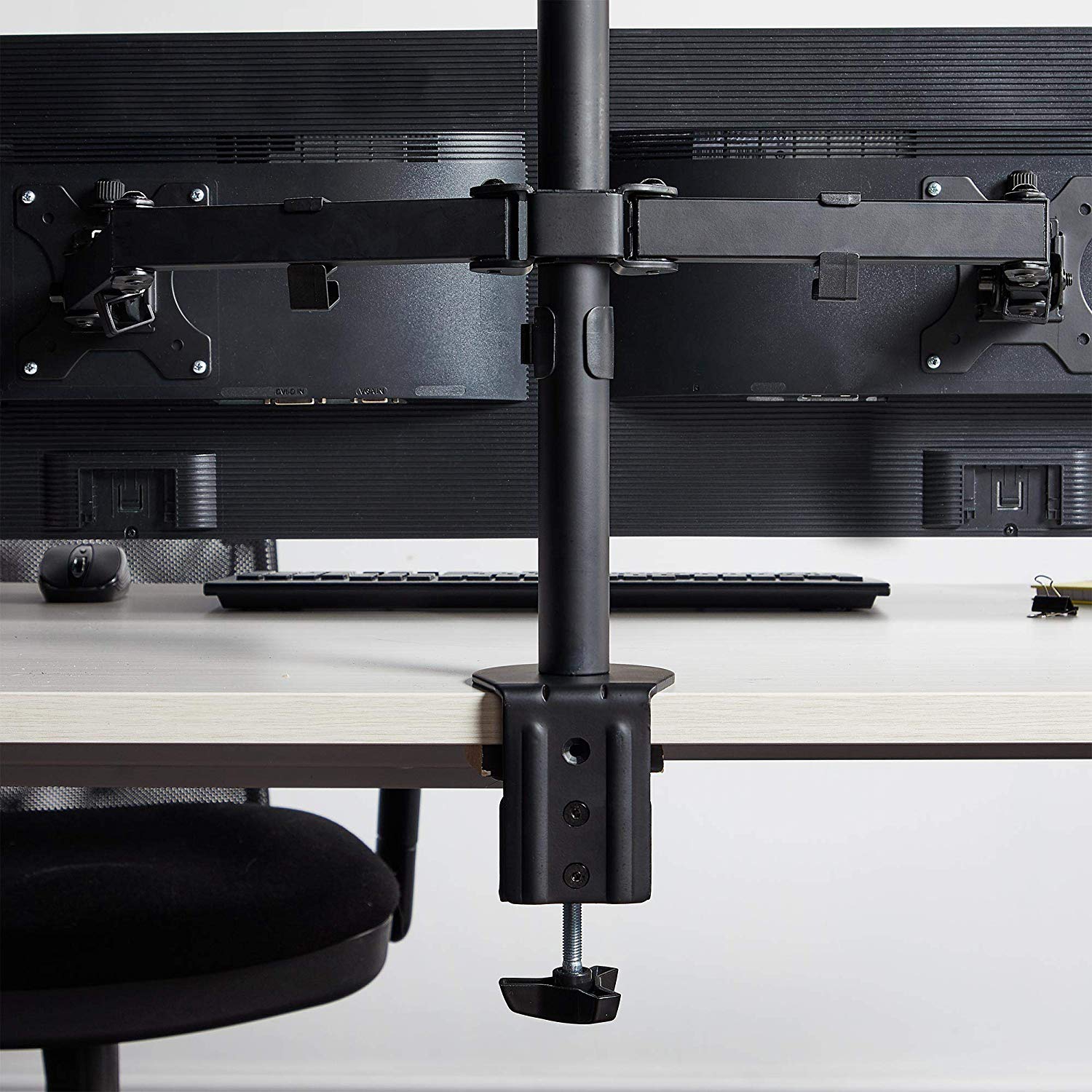 Stolni nosač VONHAUS 4 monitora (do 32", VESA 75x75 ili 100x100, max. težina 8 kg, nagib +45° do -45°, rotacija +90° do -90°, rotacija 360°)-3