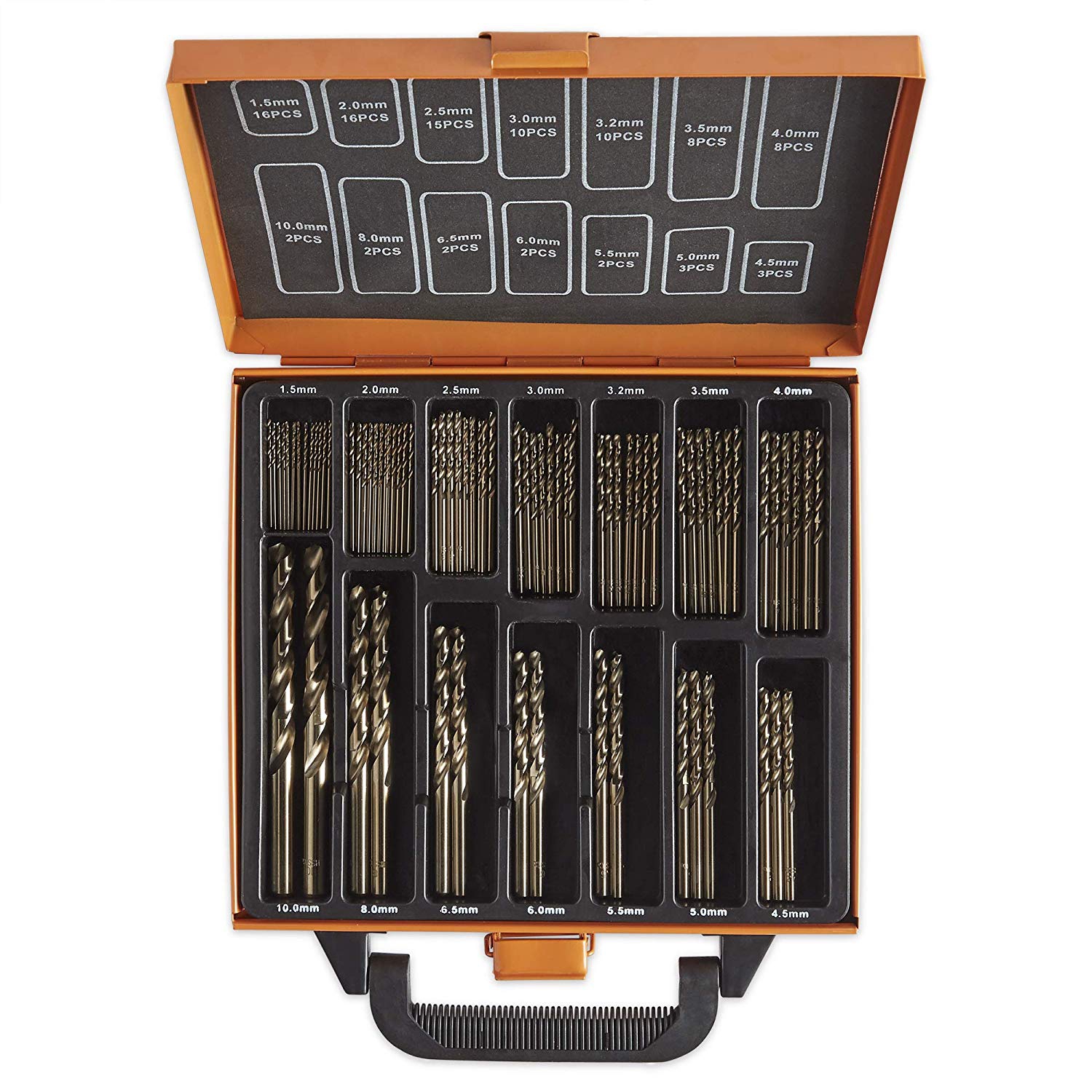 Set kobaltnih svrdala VONHAUS (99-dijelni)