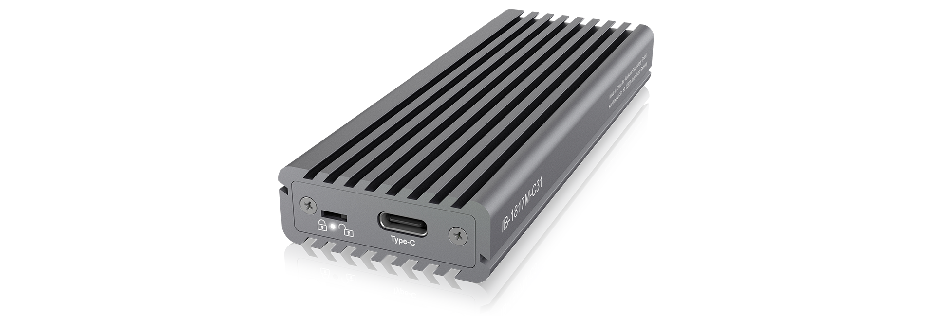 Kućište Icybox USB 3.1 za M.2 NVMe SSD-2