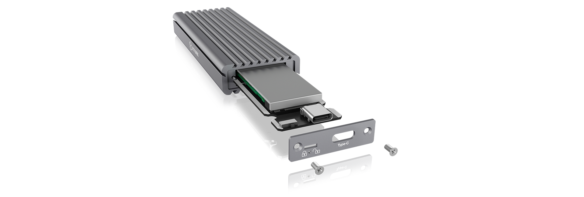 Kućište Icybox USB 3.1 za M.2 NVMe SSD-5