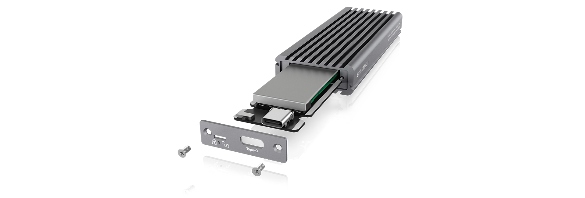 Kućište Icybox USB 3.1 za M.2 NVMe SSD-4