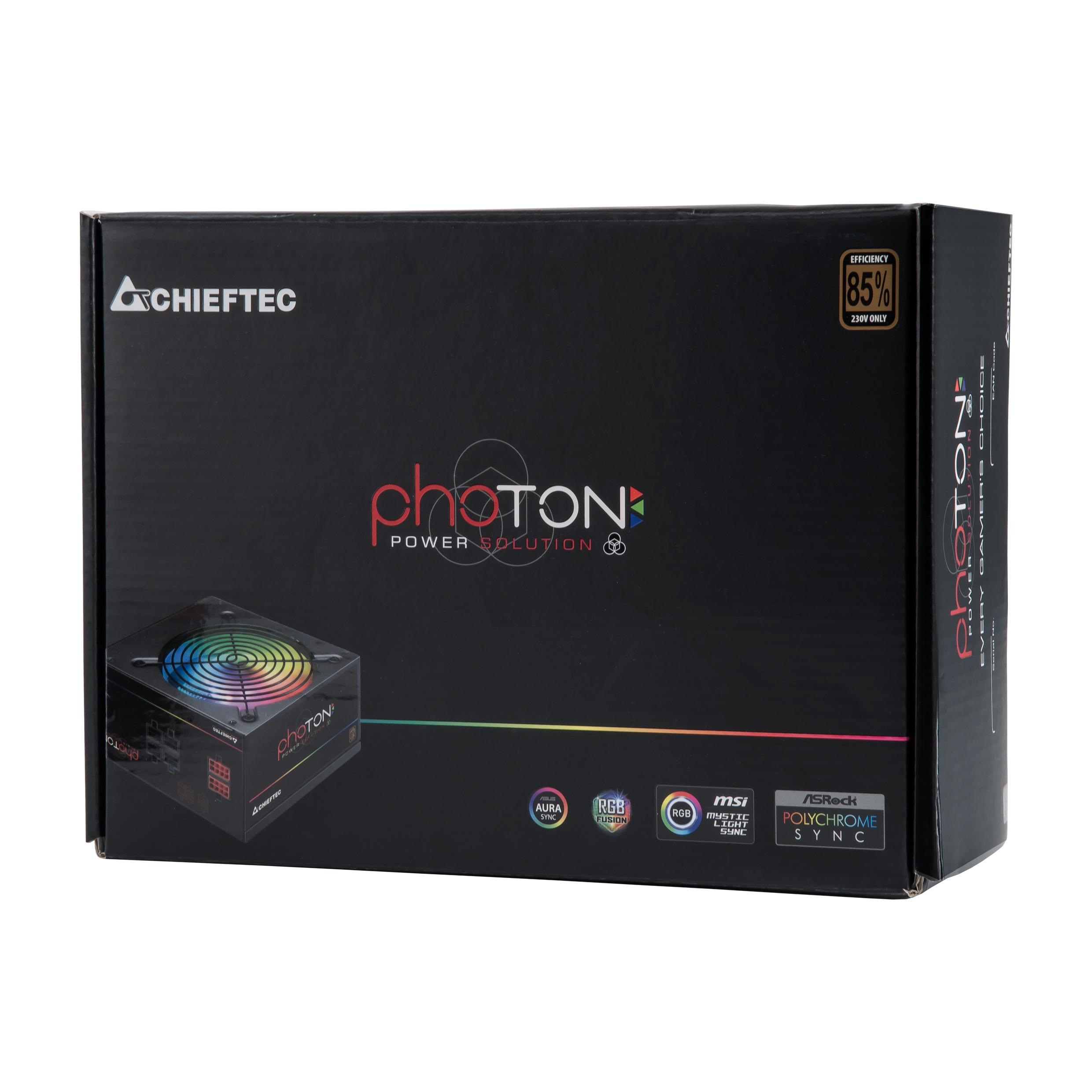 Napajanje CHIEFTEC Photon CTG-650C-RGB (650W, 80+ Bronze, Modularno, RGB)-4