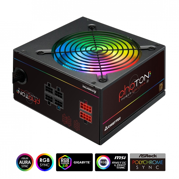 Napajanje CHIEFTEC Photon CTG-650C-RGB (650W, 80+ Bronze, Modularno, RGB)-1