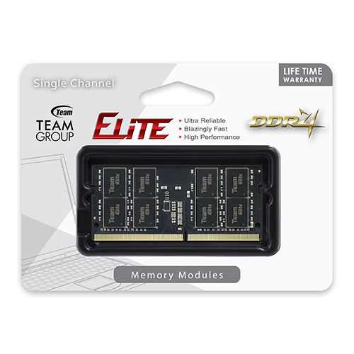Memorija Teamgroup Elite 8GB DDR4-2666 SODIMM PC4-21300 CL19, 1.2V-2
